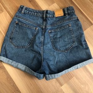 Zara Mom High-waisted Denim Shorts